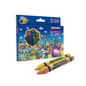 Crayones Jumbo x 12 Artesco