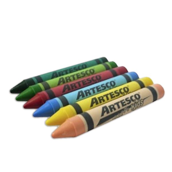 Crayones Jumbo x 12 Artesco - Imagen 2