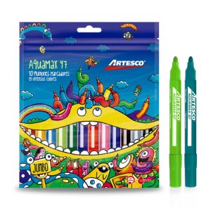 Plumones Gruesos Aquamax 47 estuche x 10 Artesco