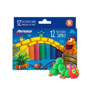 Plastilinas Jumbo x 12 Artesco
