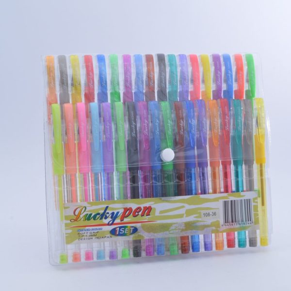 Lapicero escarchado x36