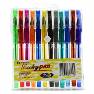 Lapicero escarchado x12