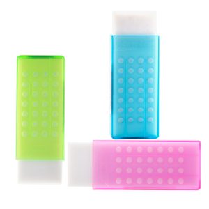 Borrador Blanco con Grip Artesco