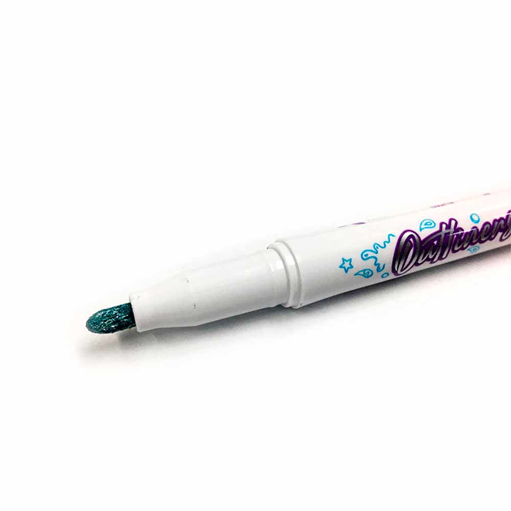 Plumones Outliners Artesco Tinta metálica con bordes de colores