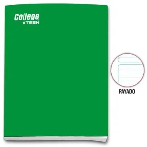 Cuaderno Rayado 80 hojas COLLEGE