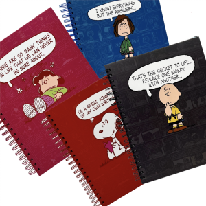 Cuaderno Anillado A4 160 hojas DG NOTTAS Peanuts