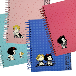 Cuaderno Anillado A4 160 hojas DG NOTTAS Mafalda