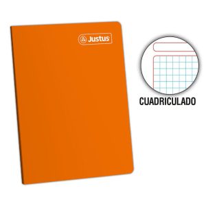 Cuaderno A5 cuadriculado 40 Hojas Justus