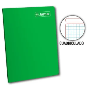 Cuaderno A5 cuadriculado 80 Hojas Justus