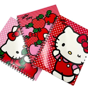 Cuaderno Anillado A4 100 hojas DG NOTTAS Hello Kitty